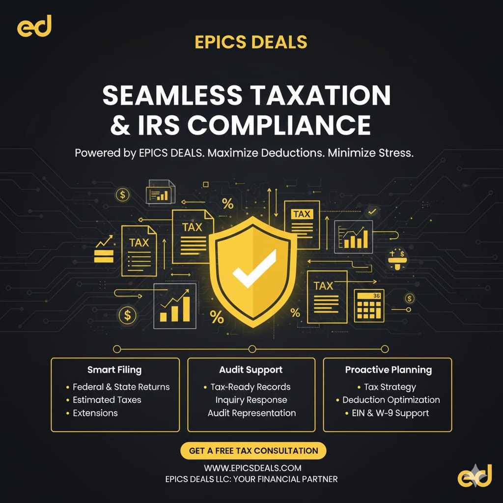 Epics Deals Taxation Services